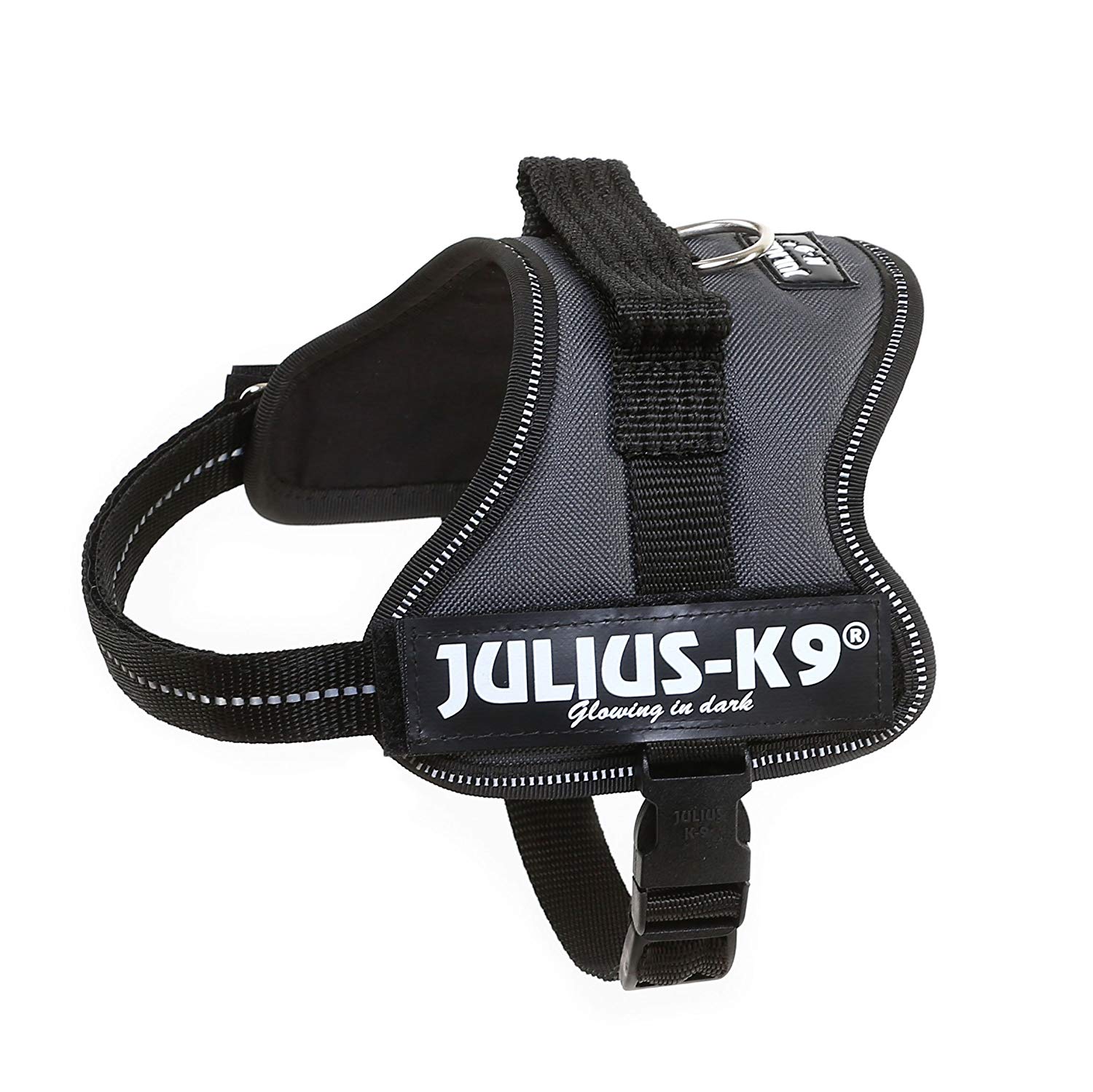 JULIUS-K9Powerharness, Size: XS/Mini-Mini, Anthracite