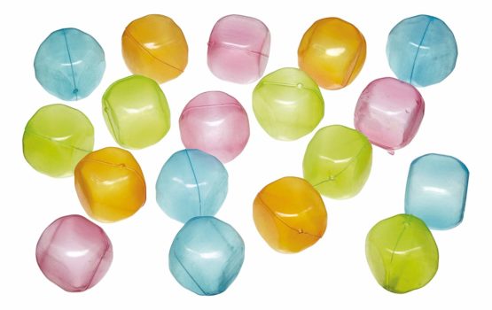 BarCraft Reusable Ice Cubes, Plastic, Multi Colour, Pack of 18 - Image 2