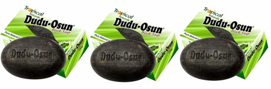 Dudu Osun 150 g Tropical Pure Natural African Black Soap - Pack of 3