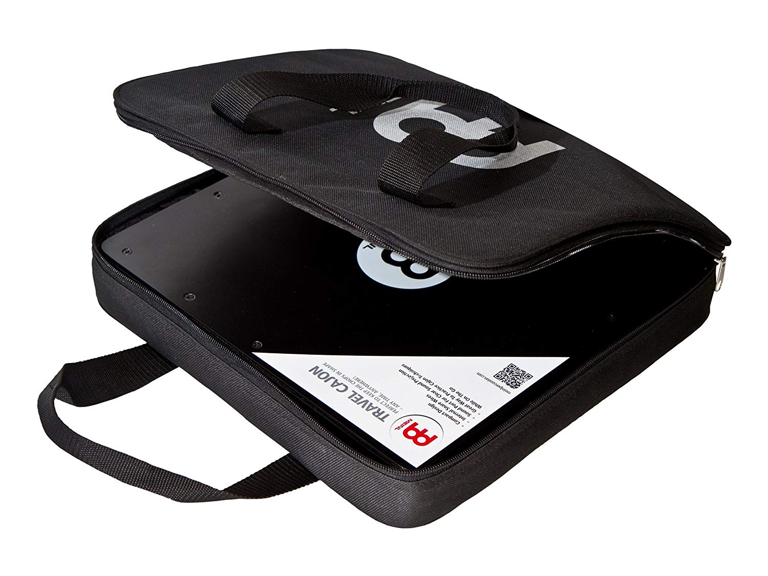 Meinl MSTTCAJB Standard Travel Cajon Gig bag, black, inch