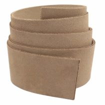 Realeather Crafts Suede Strip Beige, 1.5 x 42