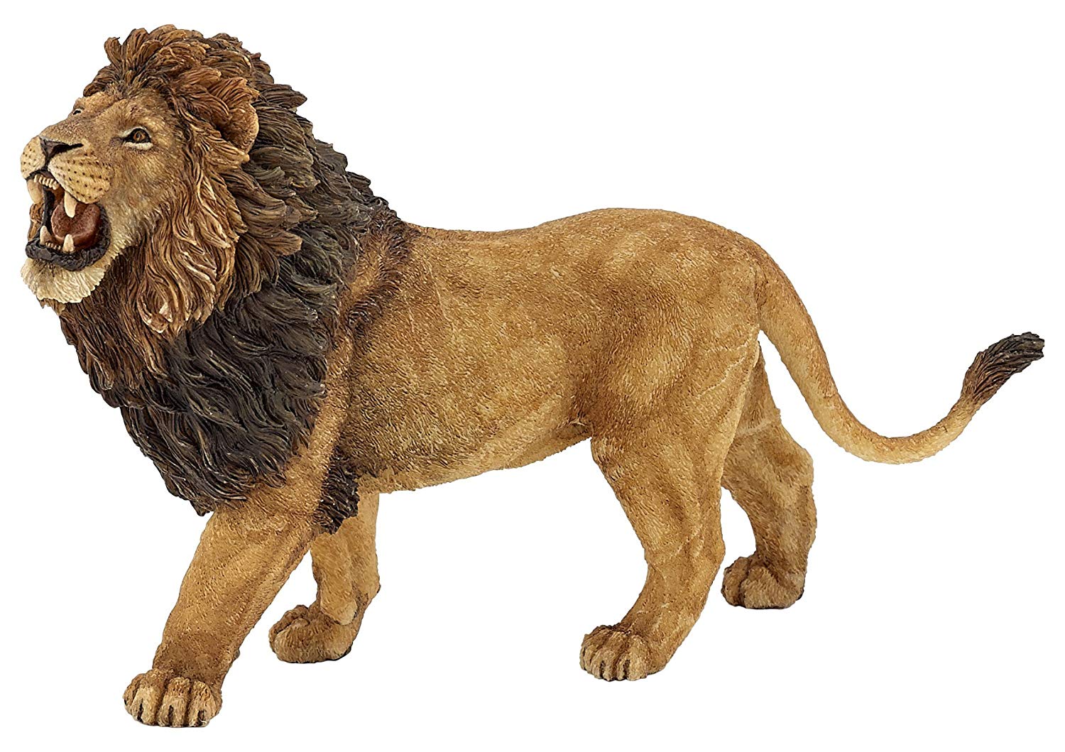 Papo, Detailed Roaring Lion Figure Toy for Kids, Ages 3+, Wild Life Collection, Creative Play Wild Animals And Imagination