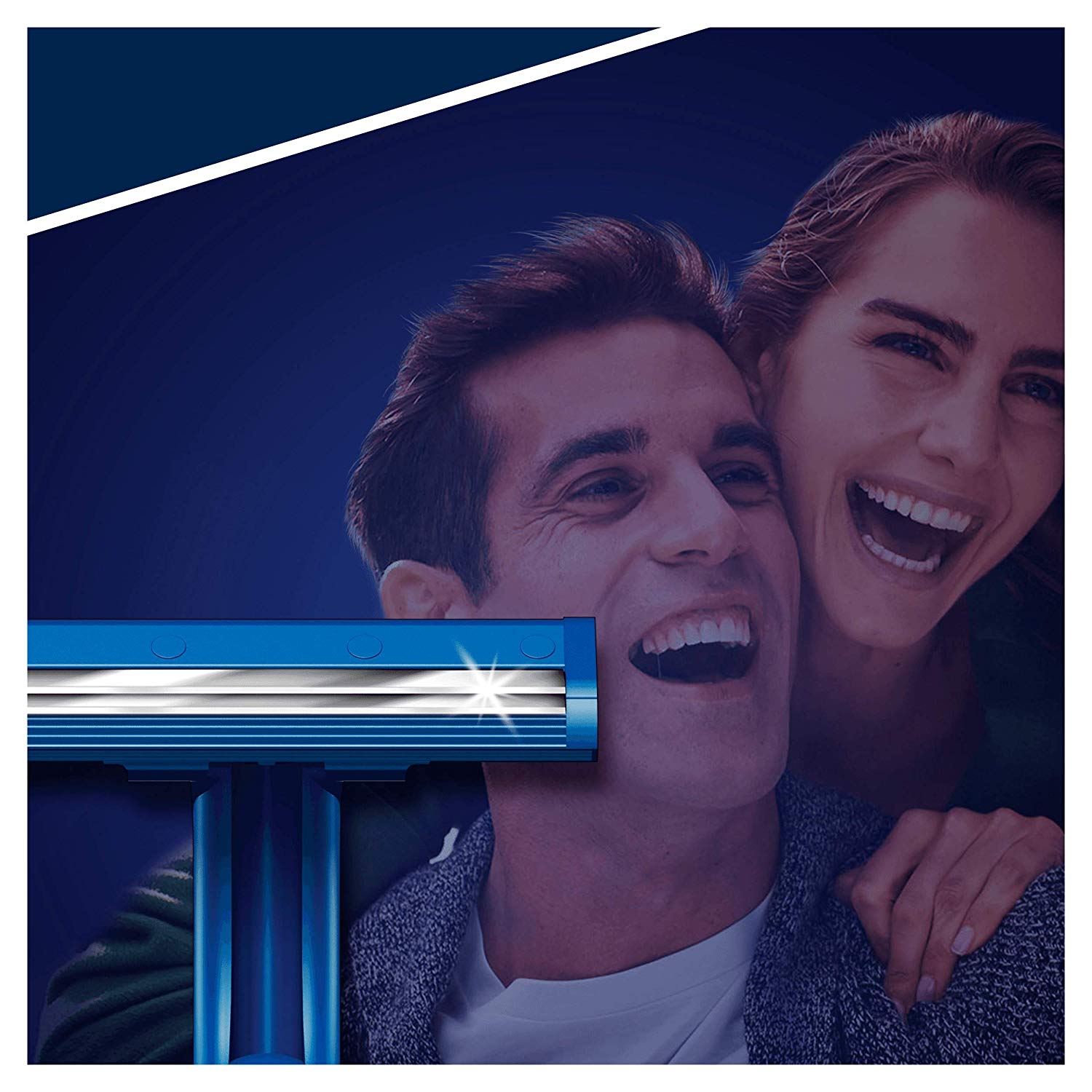 Gillette Blue II Disposable Razors 20 Pack (15+5), 20 count (Pack of 1) - Image 3