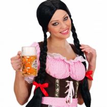 Gretel Long Plaits - Black Wig for Hair Accessory Fancy Dress