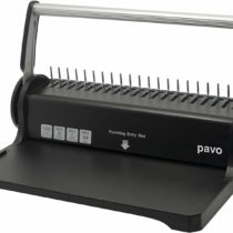 PAVO Smartmaster 2 Binding Machine Kit Includes 25x Covers and Combs - Silver/Black