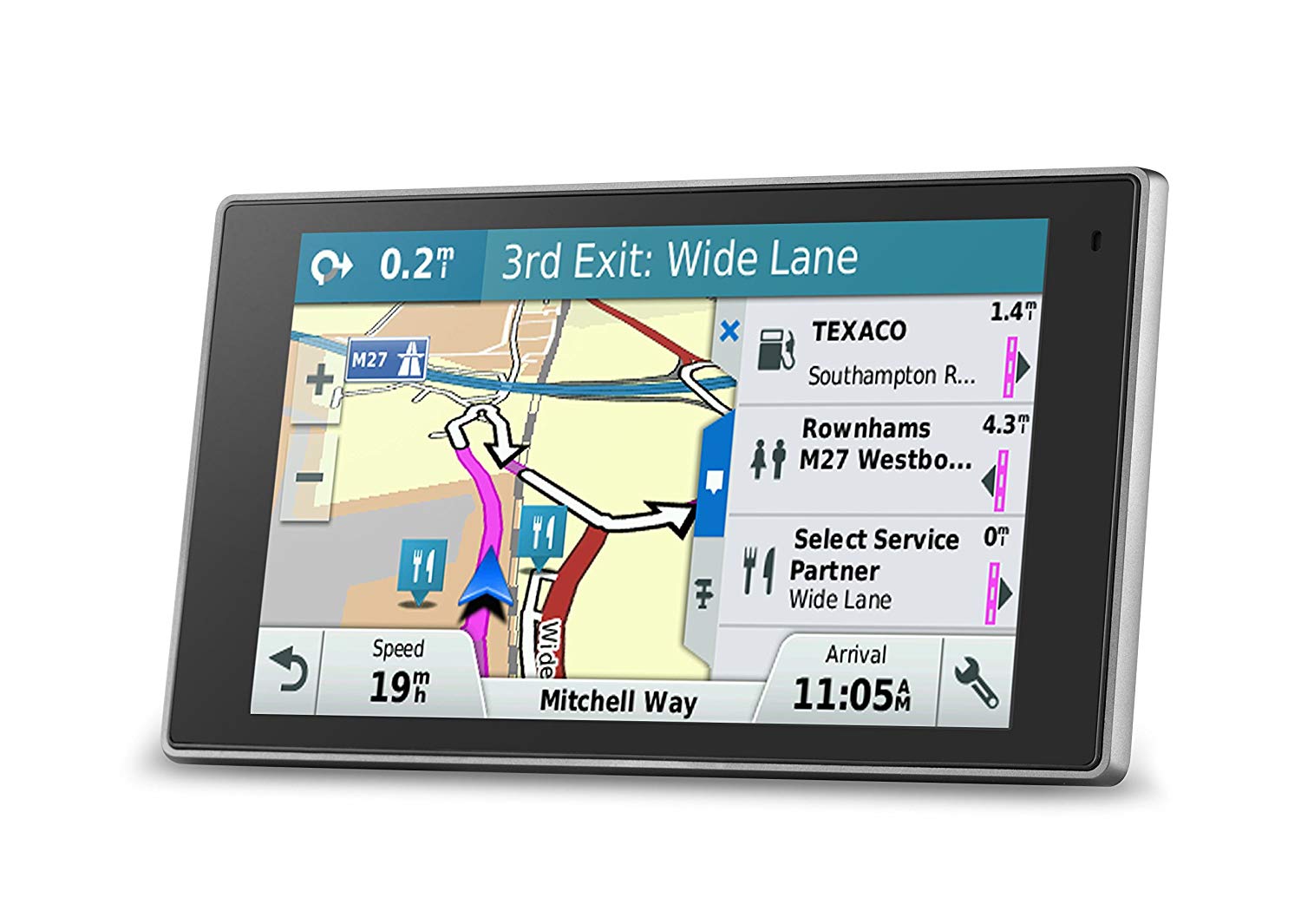 Garmin DriveLuxe 50LMT-D EU 5 inch Satellite Navigation with Lifetime Map Updates and Digital Traffic for UK, Ireland and Full Europe, Bluetooth and Magnetic Mount - Image 3