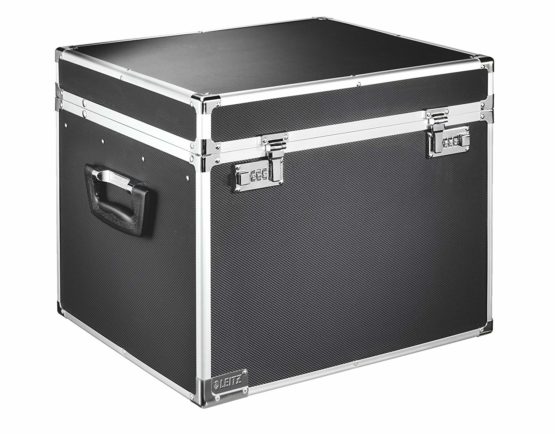 Leitz 67150195 Lockable Suspension File Chest, Foolscap, 30 File Capacity, Colour: Black/Chrome, 67150095 - Image 3