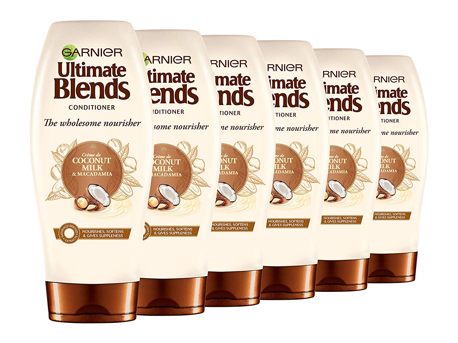 Garnier Ultimate Blends Conditioner, 360 ml (Pack of 6)