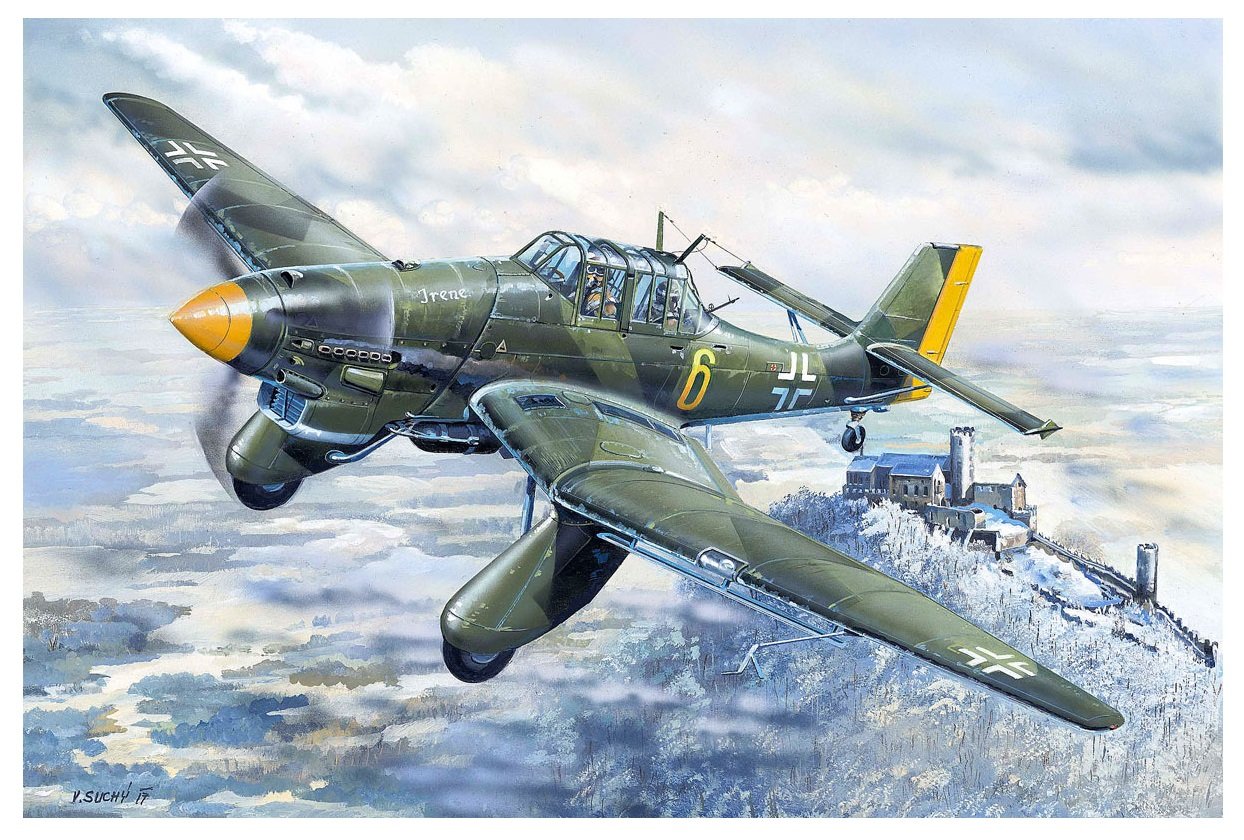 Trumpeter 02420 Model Kit Junkers Ju 87 A Stuka – BigaMart