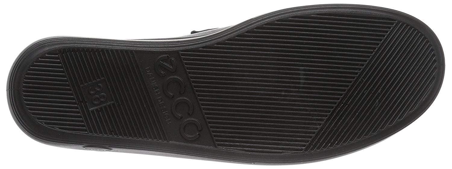 ECCO Women's Soft 2.0 Low-Top Sneakers, Black, 8/8.5 UK, Black Blackwithblacksole 56723 - Image 4