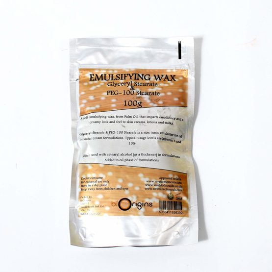 Glyceryl Stearate & PEG-100 Stearate Emulsifying Wax 100g - Image 3