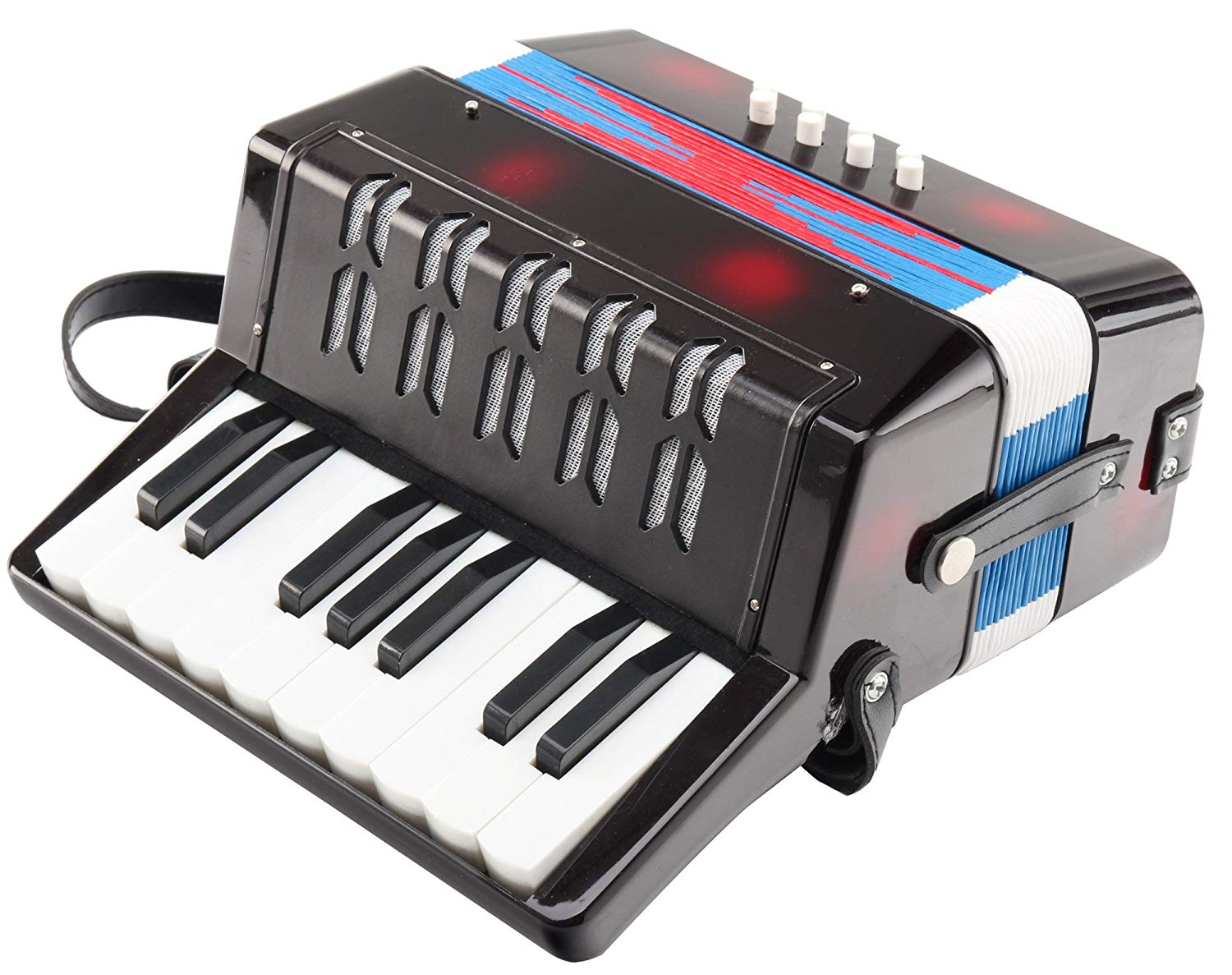 Classic Cantabile Bambino Children's Accordion, Black, 8 Basses - Image 3