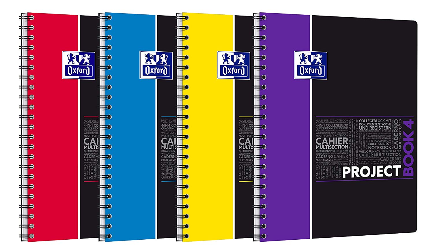 Oxford A4 Squared 100 Pages Notebook, Projectbook - Image 2