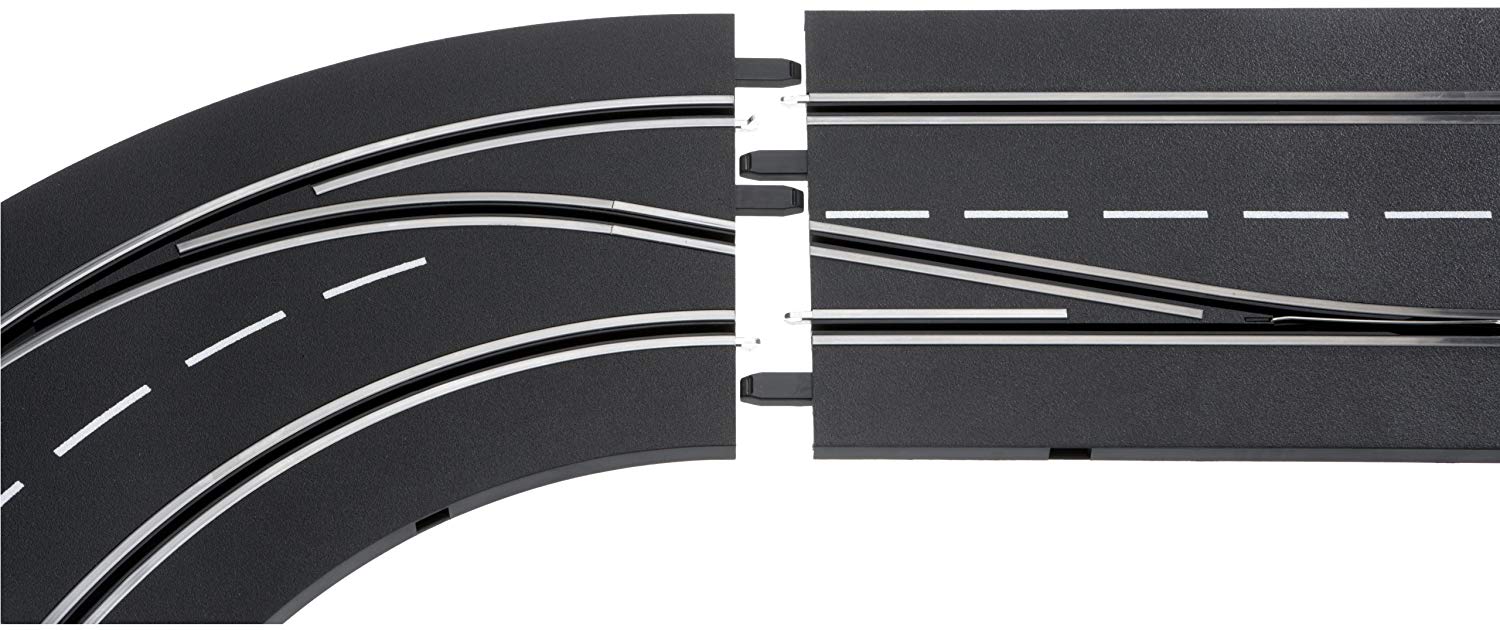 Carrera 20030362 Digital 124 Lane change curve left, inside out Slot Car Racing Accessory, Multicolor - Image 2