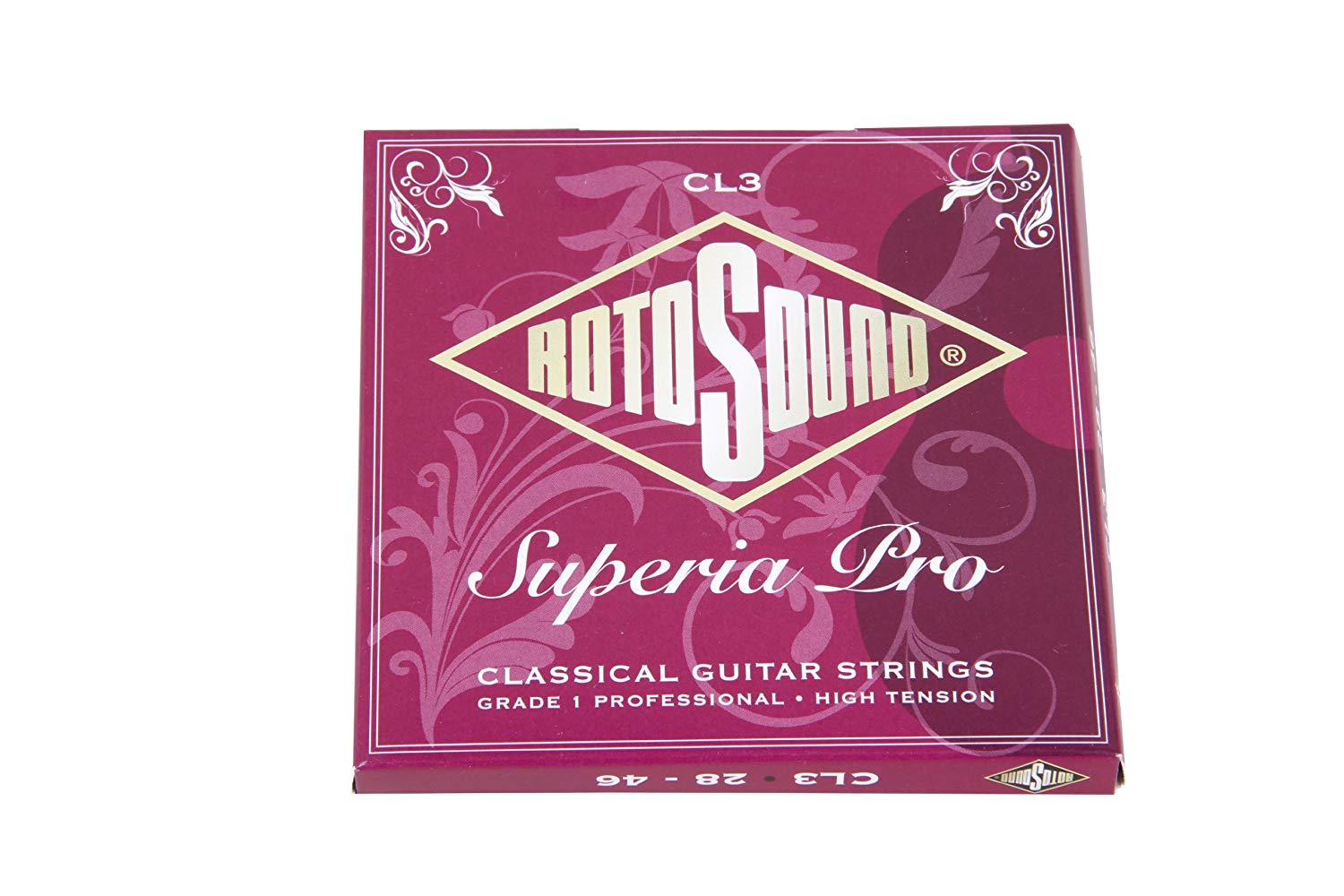 Rotosound CL3 Superia Classical Pro High Tension Set, Silber