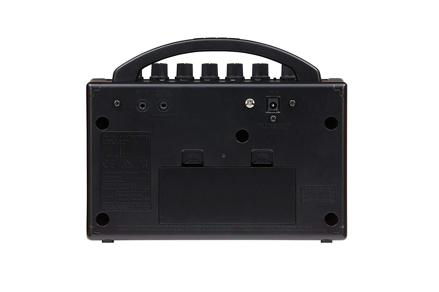 BOSS Ktn-Mini Katana Portable Guitar Amplifier, A Compact, Go-Anywhere Amp That Runs On Batteries - Rich, Full Sound - Image 3