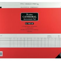 Collins A3/90/14C A4 14 Cash Columns Accountant Pad