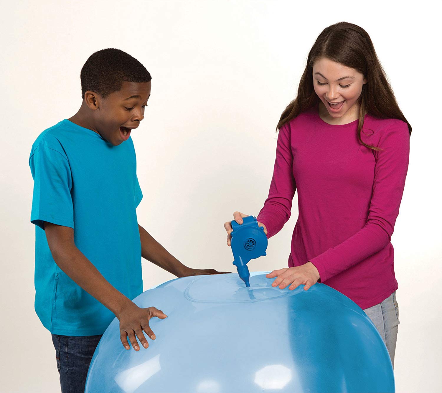 Wubble Super Bubble Ball - Blue (With Pump) - Image 4