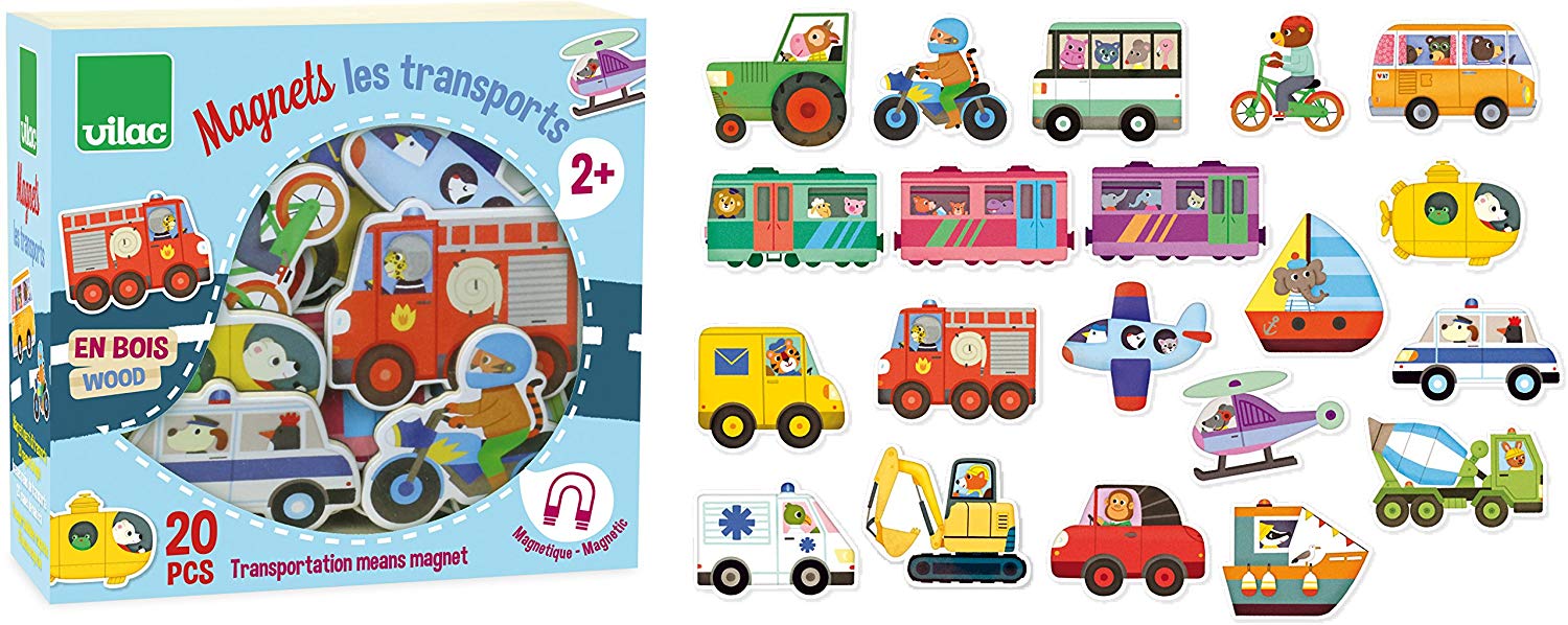 Vilac Vilac8028 Transport Magnets, Multi-Color - Image 3