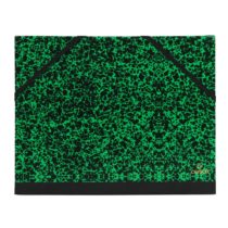 Canson Document Folder with 2 Corners and Elastic Fastener - 320x450 mm green