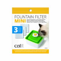 Catit Mini Flower Fountain Replacement Filter, Pack of 3