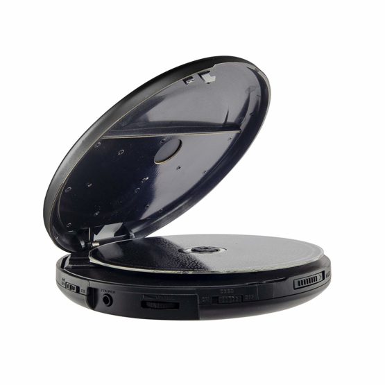 Groov-e GVPS210BK Personal MP3 & Radio CD Player with Track Programmable Memory, LCD Display and Earphones Included - Black - Image 3