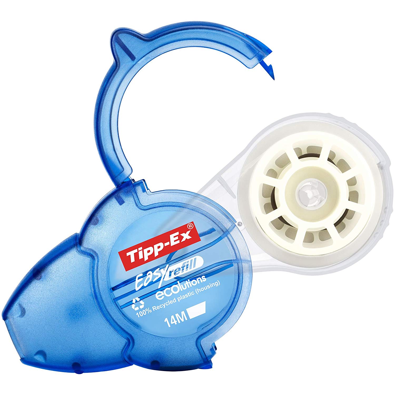 Tipp-Ex Correction Tape Easy Refill - Display Box of 10 - Size 14 m x 5 mm Size (Refills Only) for Instant Corrections White - Image 4