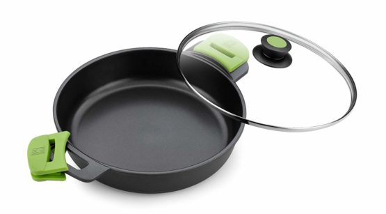 Braisogona Prior -Cast Aluminium Low Casserole, 28 cmly durable cast aluminium with pfoa non-stick coating Cookers Including Induction. - Image 2