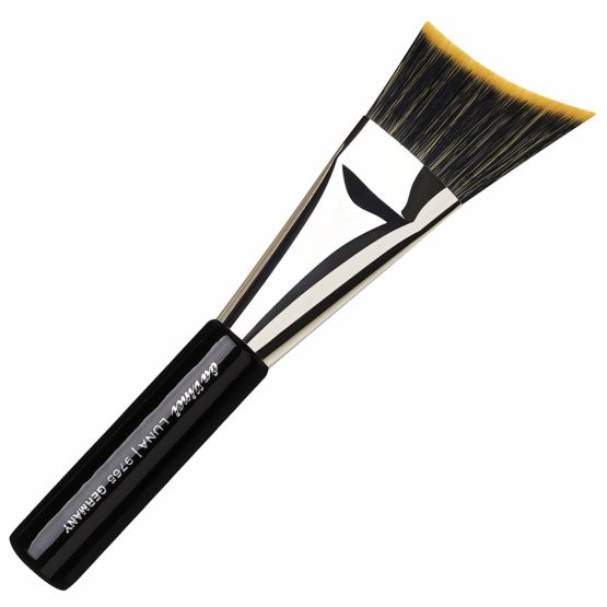 da Vinci CONTOUR BRUSH angled, curved/adjusts itself to the natural face shape/for powder, liquid and creamy make-up products