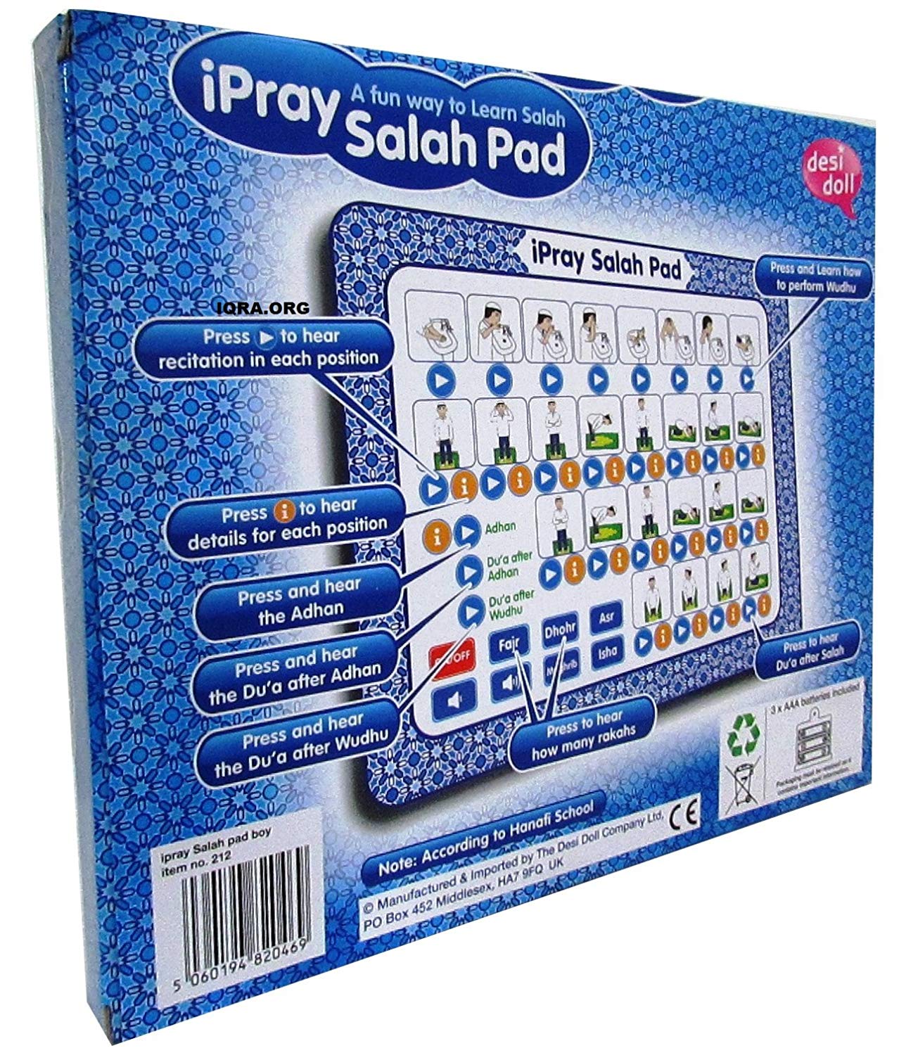 iPRAY Salah PAD (Boys) - Image 3