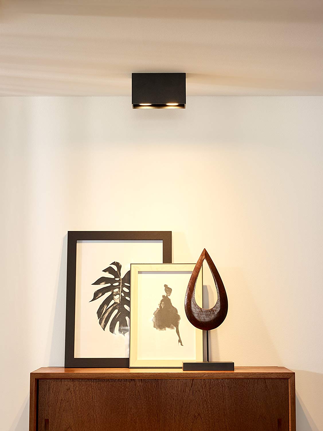 LUCIDE BODI - Ceiling Spotlight - 2xGU10 - Black, 16,5 x 8 x 9,5 cm - Image 3