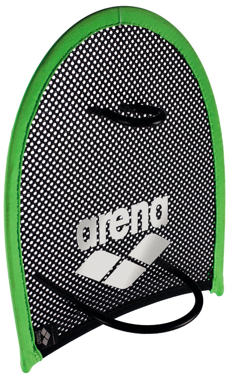 Arena Adult Swimming Hand Paddles Flex, Unisex, Handpaddles Flex, Acid Lime/Black, M, Acid Lime/Black, Green - Image 3