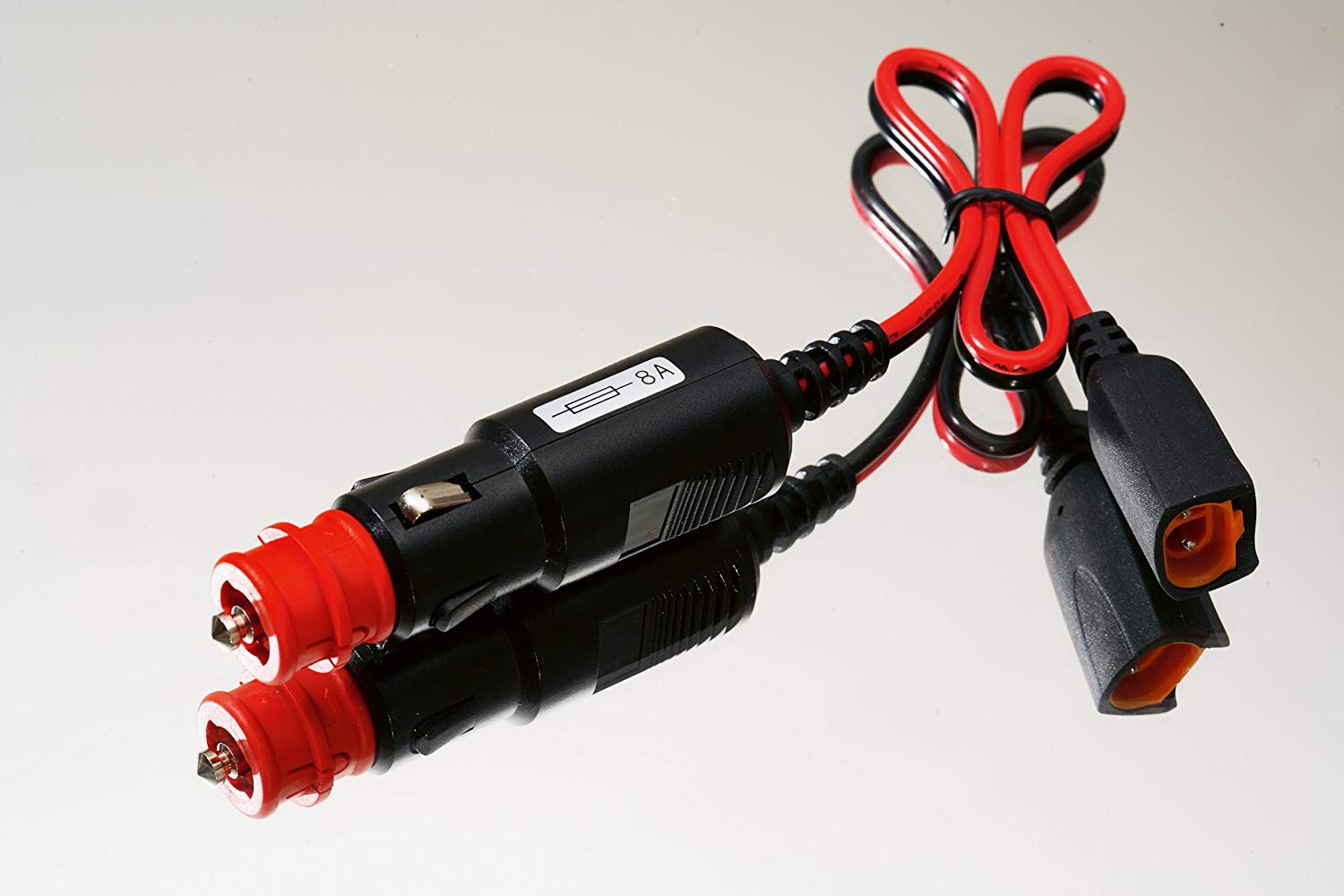 CTEK Cigarette Lighter Connector Adaptor 56-263, Black/red, 400 mm - Image 2