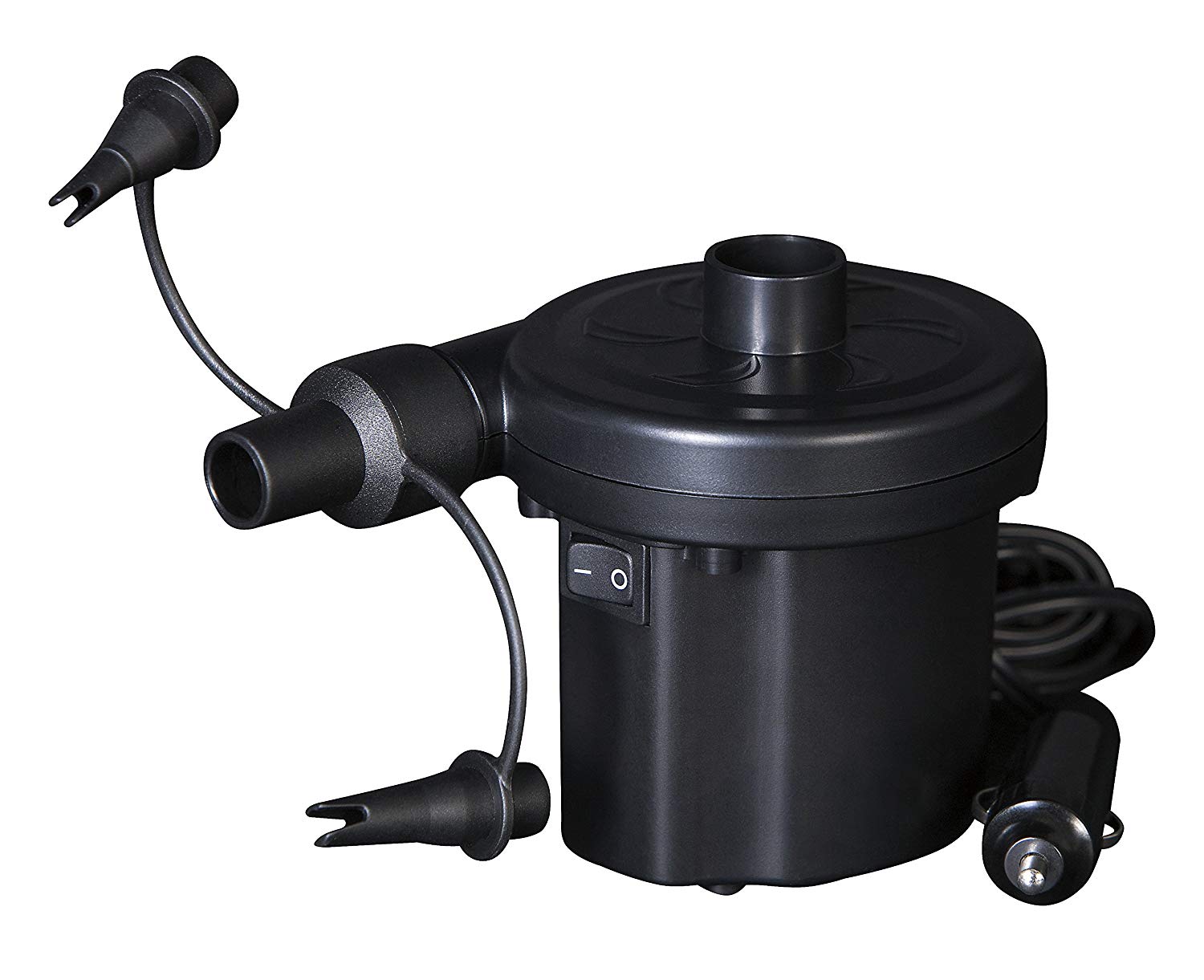 Bestway Side Winder 2 Go DC Air Pump - Black, 62097-17, 11x13x12 cm