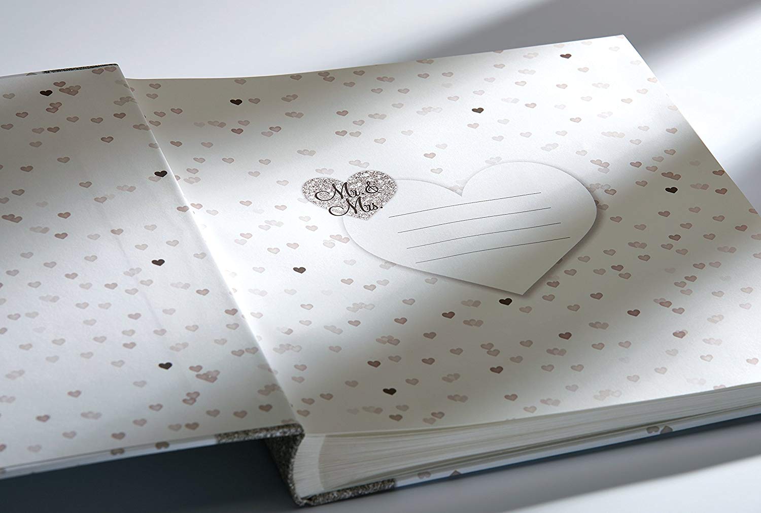 Walther design model kit wedding photo album our love story, white; 156 28 x 30.5 cm, 28.0x4.5x31.0 cm - Image 3