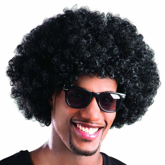 Boland PRUIK AFRO ZWART VOLWASSEN - V