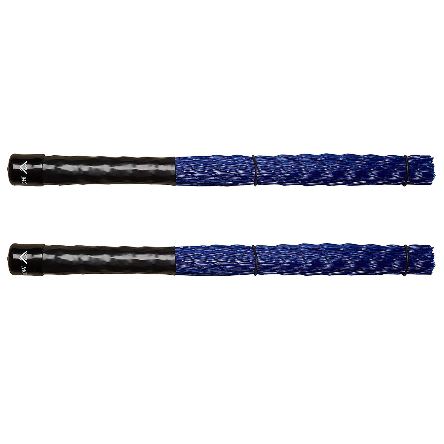 Vater Drumsticks VBM - Speciality Sticks - Monster Brush - Wavy Poly Strands - Black Handle, inch