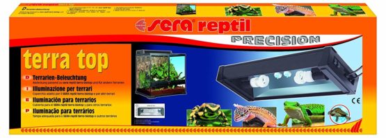 sera Reptile Terra top - Terrarium Attachment Light with Day and Night Lighting