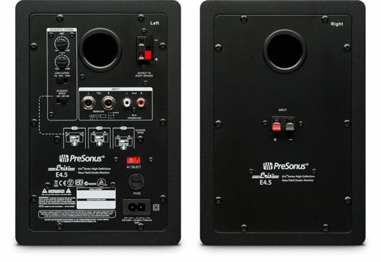 PreSonus Eris E4.5, 4.5", 2-way, High-Definition Multimedia Studio Monitors (Pair) - Image 3