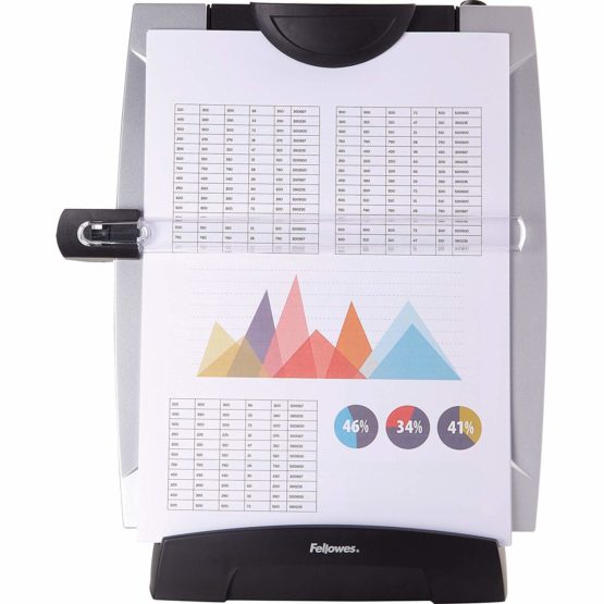 Fellowes Desktop Copy Holder with Memoboard - Image 3