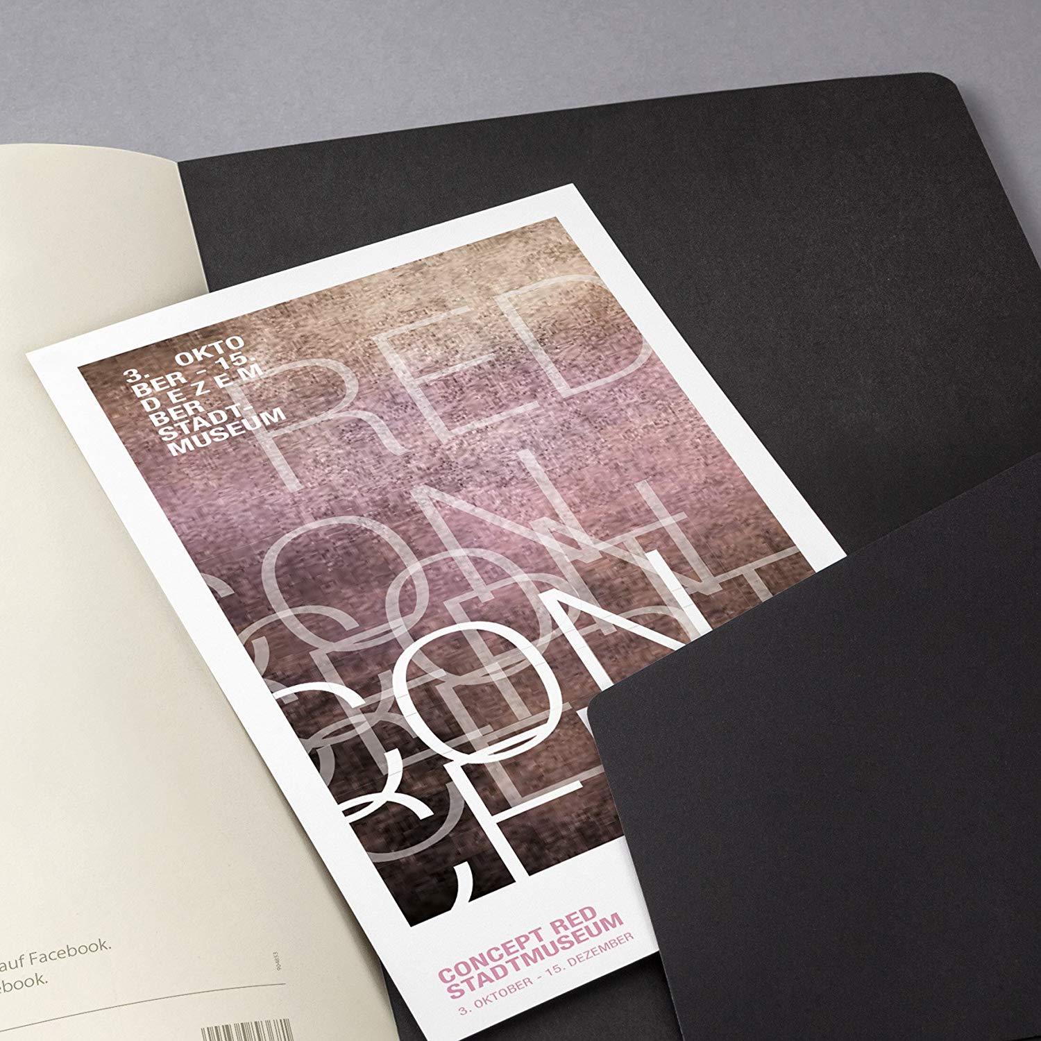 SIGEL CO863 Journal, approx. A5, lined, softcover, Black - Conceptum - Image 2
