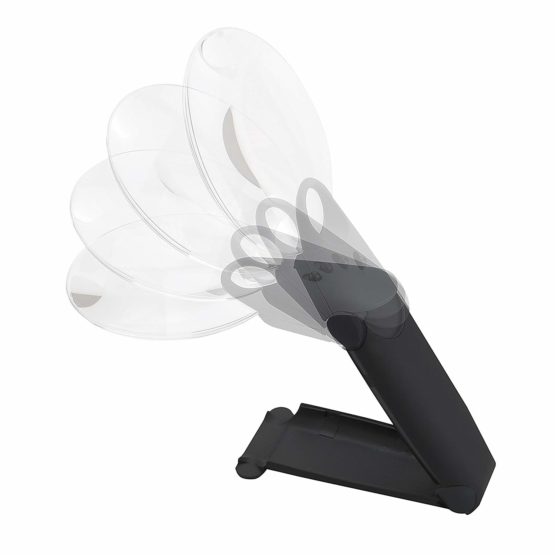 Carson FH-25 FreeHand LED Lighted Hands-Free or Handheld Convertible 2.5x Magnifier - Image 4