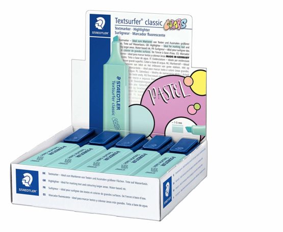 STAEDTLER Textsurfer Classic 364 Edition Colors Highlighter Chisel Tip 1 to 5 mm Mint - Image 4