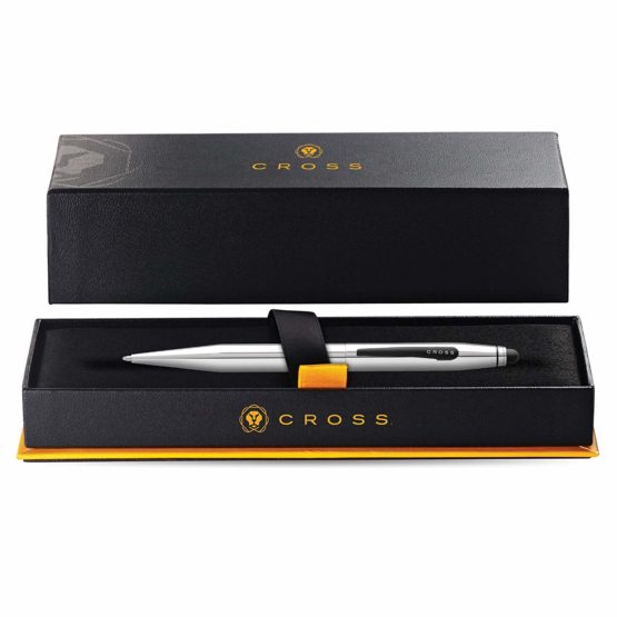 CROSS Tech2 Chrome Ballpoint Pen with Stylus incl. Premium Gift Box – Refillable Medium Ballpen - Image 3
