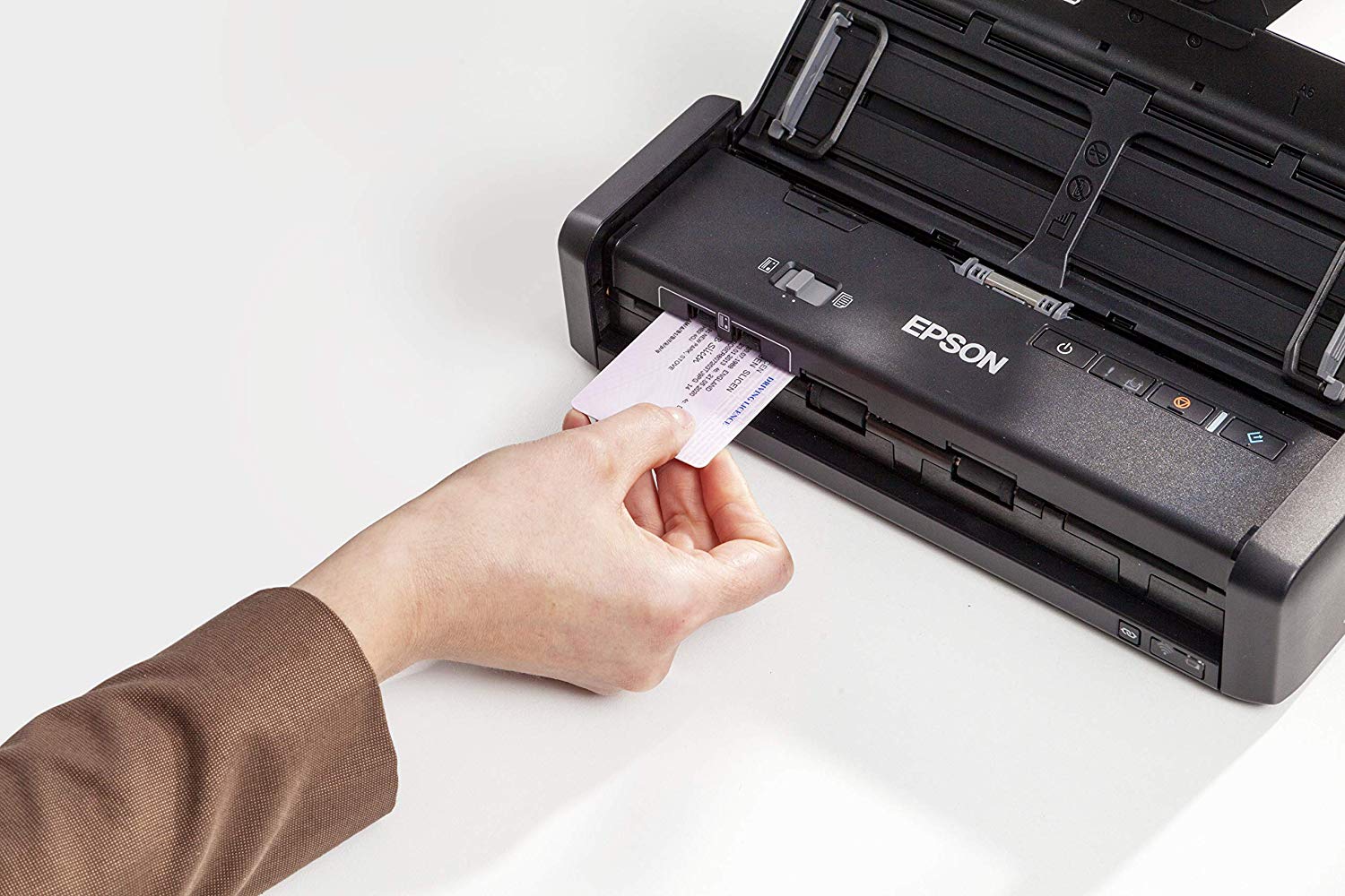 Epson WorkForce DS-360W Mobile Wi-Fi & Battery Scanner - 25PPM - Image 3