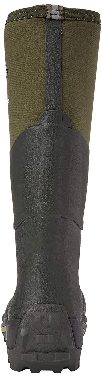 Muck Boots Unisex Muckmaster Hi Pull On Waterproof Wellington Boot, Green, 7, Moss Green, 7 UK - Image 3