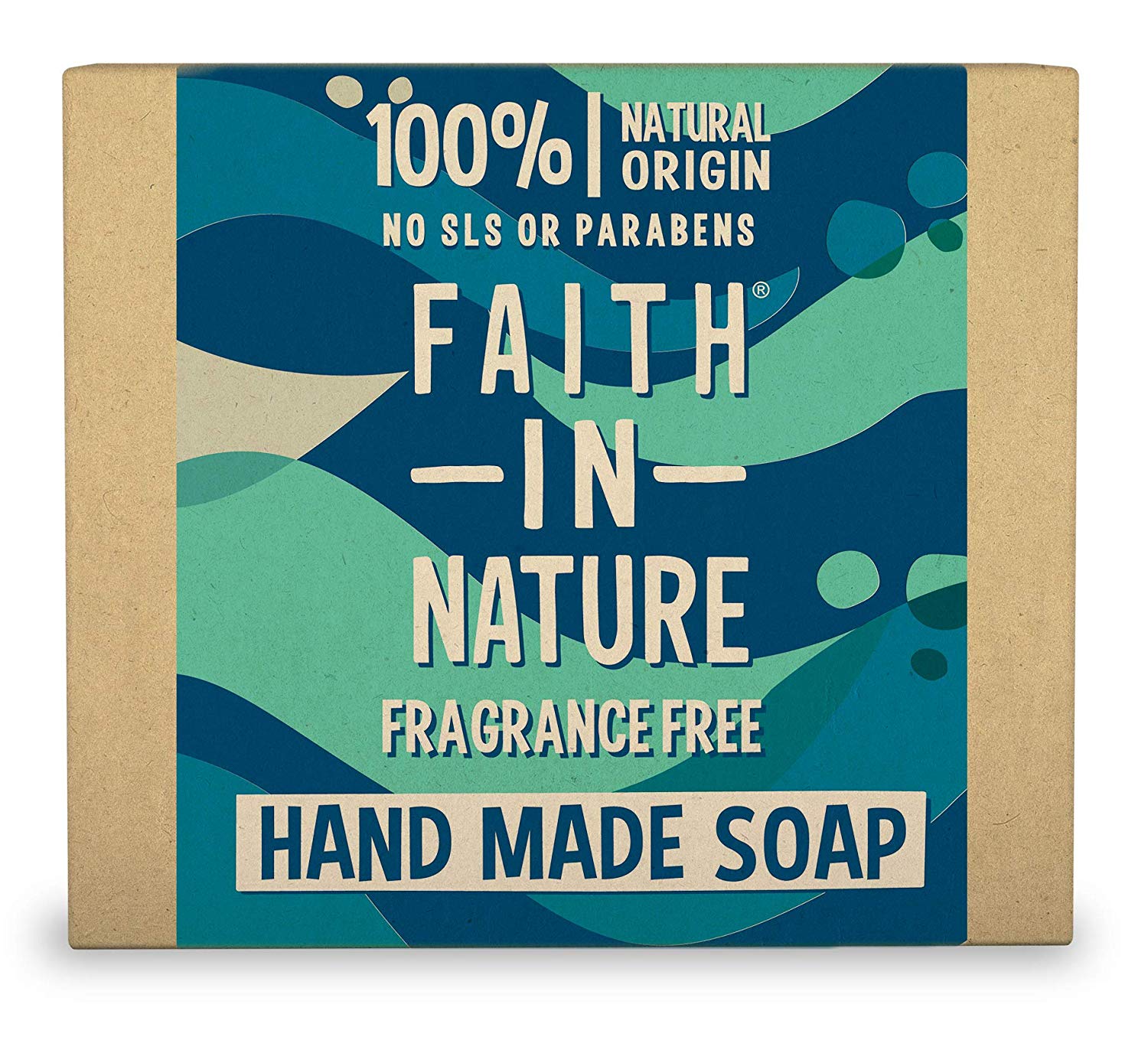 Faith In Nature Organic Seaweed Soap 100g (Pack of 3)(Packaging may Vary), 100 g (Pack of 3)