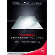 GBC A5 2x80 Micron Gloss Laminating Pouches, Pack of 100, IB575037