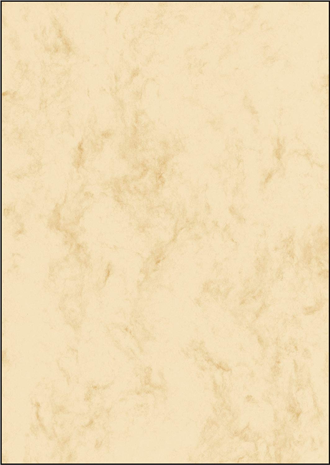 SIGEL DP191 Marbled Writing Paper, A4, 200 gsm double sided, Beige, 25 sheets, marble beige
