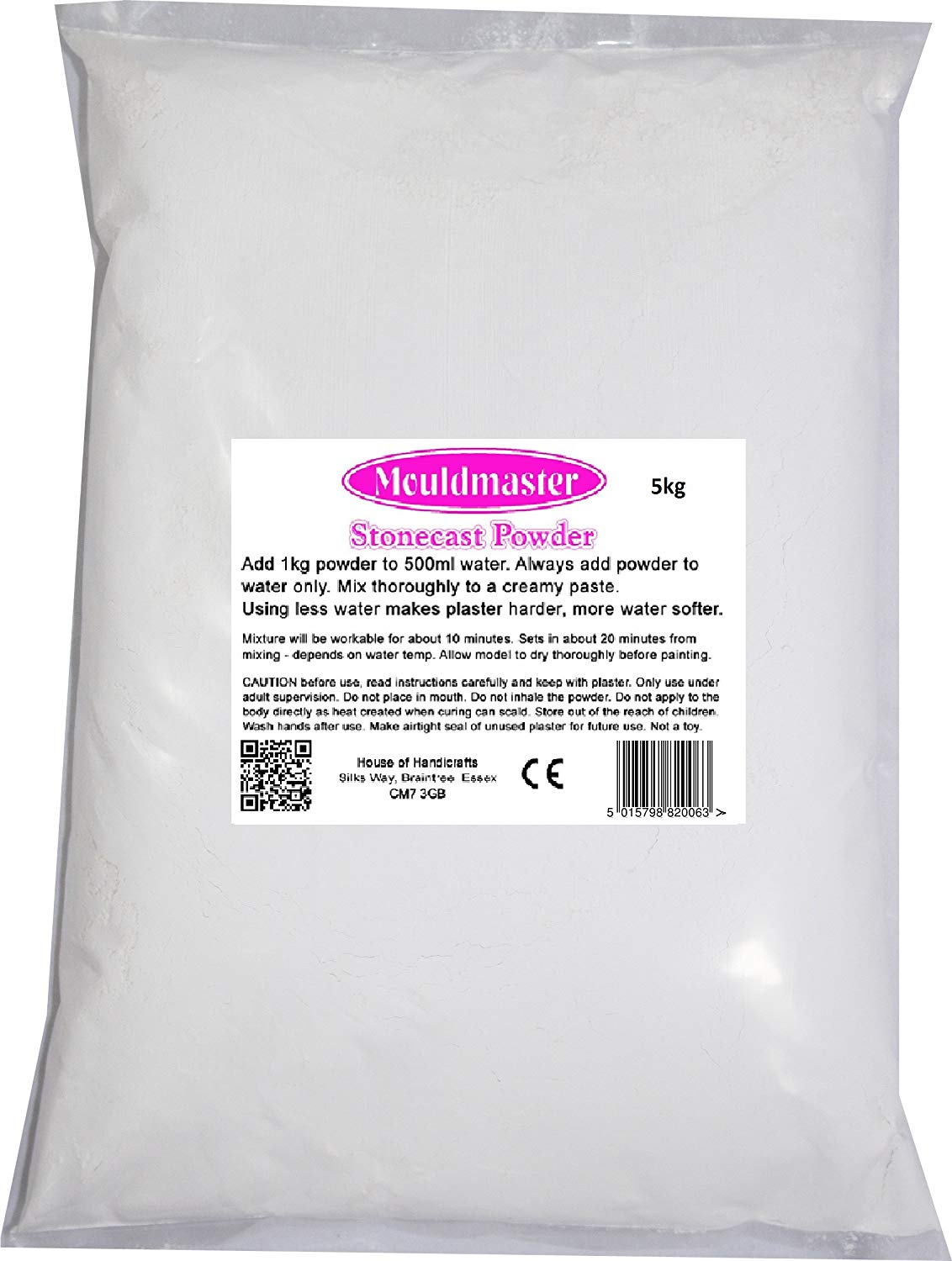 Mouldmaster 5 Kg Stonecast, White